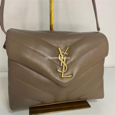 ysl toy loulou taupe